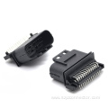 2.54mm Pitch Automotive ECU Module 26P 90° Socket Connector 2*13P